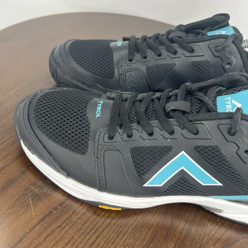 Tyrol Striker Pro V Shoes Women's 10 Black Teal Trainers Athletic Sneakers 0200V